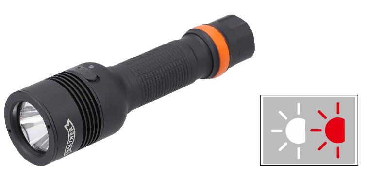 Walther HFC1r Hunting Flashlight C1 rechargeable - 1,000 lumens