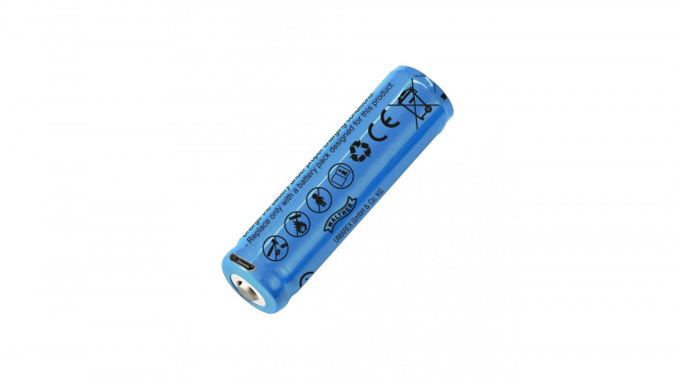 Walther Batteria 18650 USB agli ioni di litio 3200 mAh