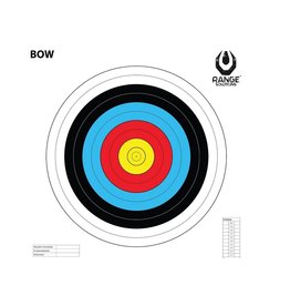 Range Solutions Bersaglio da tiro con arco sportivo 50 x 50 cm - 50 pezzi