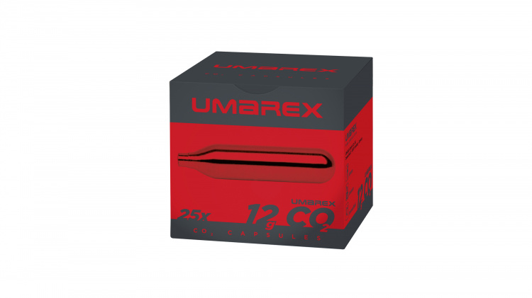Umarex Cápsula de Co2 - 12 gramas - 25 peças