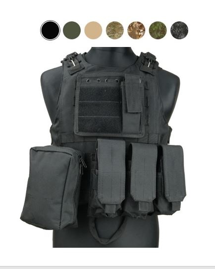 ACM Tactical Chaleco táctico tipo AAV FSBE