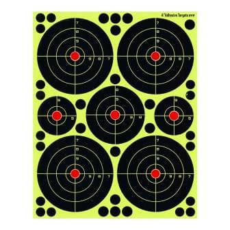 Umarex Vision Targets com 7 alvos 280 x 220 mm - 10 peças