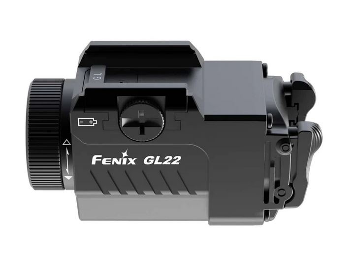 Fenix GL22 taktisches Waffenlicht mit rotem Laser und Strope