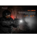 Fenix GL22 taktisches Waffenlicht mit rotem Laser und Strope