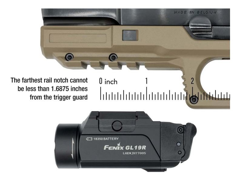 Fenix Fenix GL19R ładowalna latarka Tac - 1200 lumenów