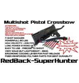 T23 RedBack SuperHunter Multishot Pistol Crossbow - BK