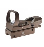 Guerilla Optics Red Dot Visier SQUARE open