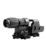 Guerilla Optics Lente d'ingrandimento ribaltabile 3x35 - BK