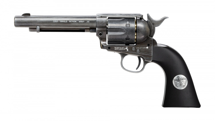Colt Conjunto de duelo SAA Double Aces Co2 4,5 mm (0,177) BB - 3,0 Joules