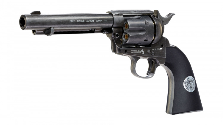 Colt Conjunto de duelo SAA Double Aces Co2 4,5 mm (0,177) BB - 3,0 Joules
