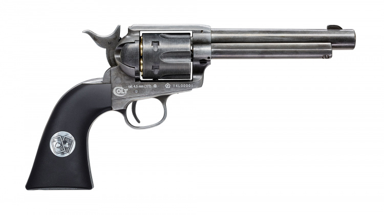 Colt Conjunto de duelo SAA Double Aces Co2 4,5 mm (0,177) BB - 3,0 Joules