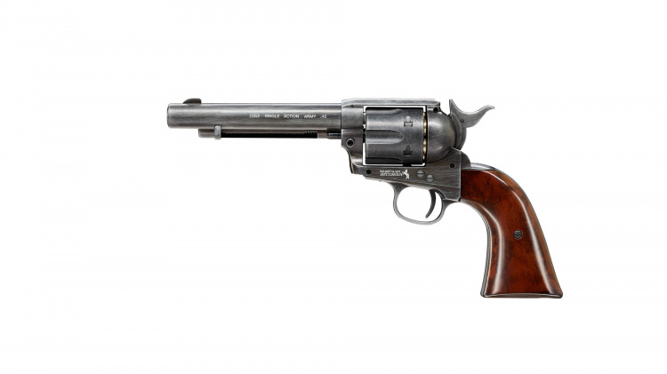 Colt Peacemaker SAA .45 5.5" Co2 4.5mm (.177) BB - 3.0 Joules