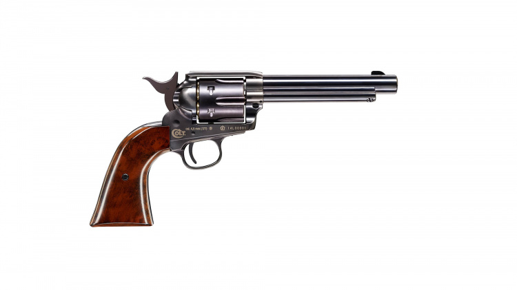 Colt Peacemaker SAA .45 5.5" Co2 4.5mm (.177) BB - 3.0 Julios