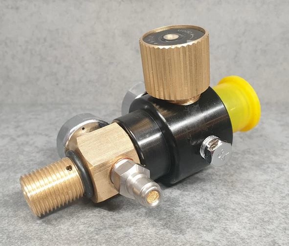 HD24 verstellbarer HPA Präzisionsregulator 300 - 2000 PSI für T4E RAMS und Magfed Guns