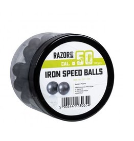 RazorGun Speedballs con relleno de hierro Kal .50 para HDR50 / HDP50 - 100 piezas