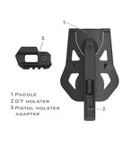 Recover Tactical Coldre universal G7 OWB para Glock, Smith & Wesson, Springfield, Sig Sauer, CZ...