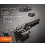 Recover Tactical Funda universal G7 OWB para Glock, Smith & Wesson, Springfield, Sig Sauer, CZ...