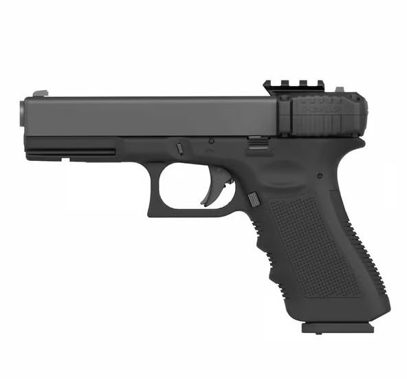 Recover Tactical PCH17 Slide Picatinny Rail avec poignée de charge pour Glock Gen 1, 3, 5