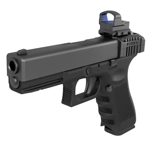 Recover Tactical PCH17 Slide Picatinny Rail com alça de carregamento para Glock Gen 1, 3, 5