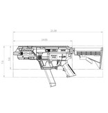 Recover Tactical Kit de conversão modular P-IX AR-15 para Glock
