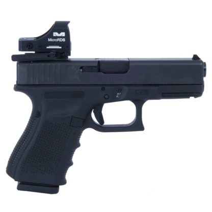 MeproLight Glock microRDS con adattatore QD e Backup TruDot