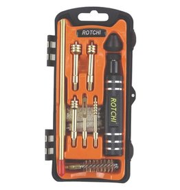 Rotchi Set pulizia canna per pistole - calibro 22 / .357 / 9mm / .40 / .45