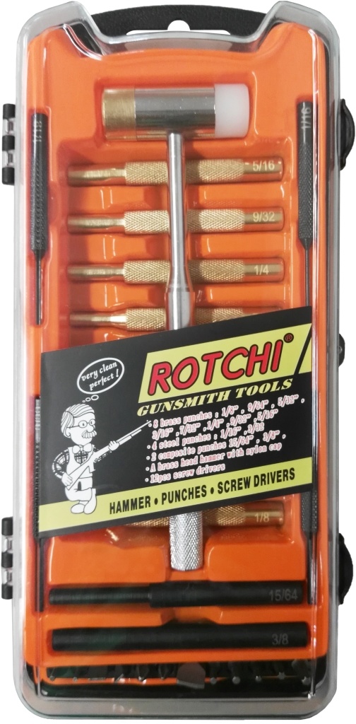 Rotchi Uniwersalne narzędzia rusznikarskie z młotkiem