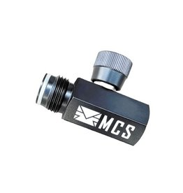 MCS Adaptador de Co2 de 88 g con válvula de encendido y apagado