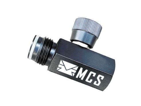 MCS Adaptador de Co2 de 88 g con válvula de encendido y apagado