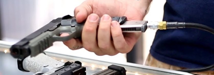 MCS Válvula de airsoft adaptador HPA para pistolas e rifles WE GBB