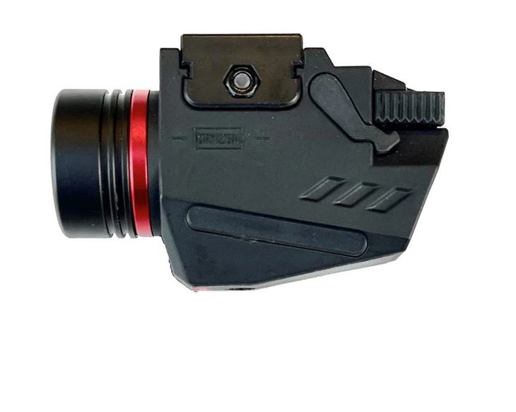 MCS Night Defender Taclight red Laser Combo - BK