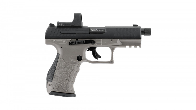 Walther PPQ M2 Q4 TAC 4.6" Combo 4.5 mm (.177) pellet Co2 - 3.0 joule