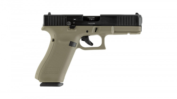 Umarex Glock 17 Gen5 9mm PAK - Verde campo di battaglia