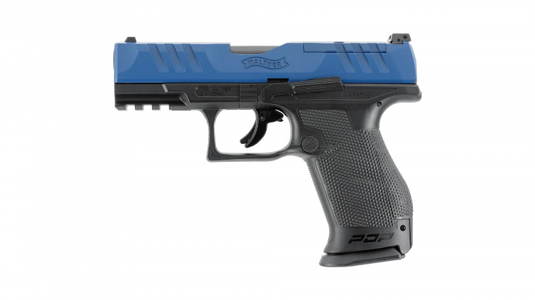Walther PDP Compact 4" T4E Cal. 43 5.0 joule - scivolo blu