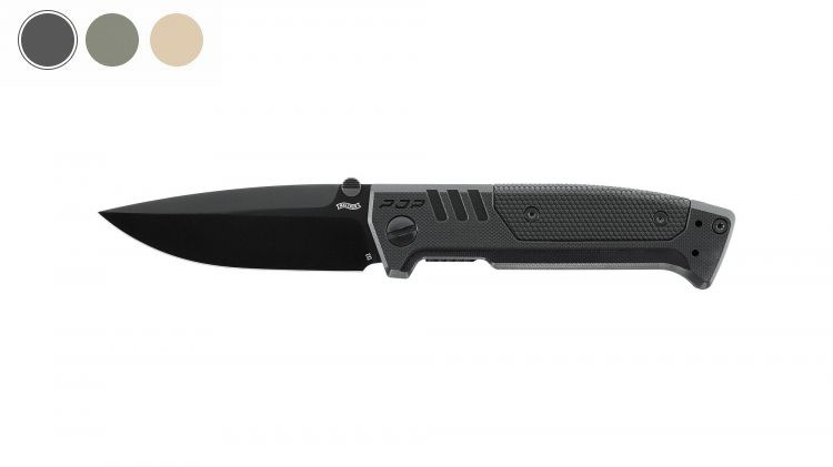 Walther PDP Folder folding knife - BK/FDE/OD/GR