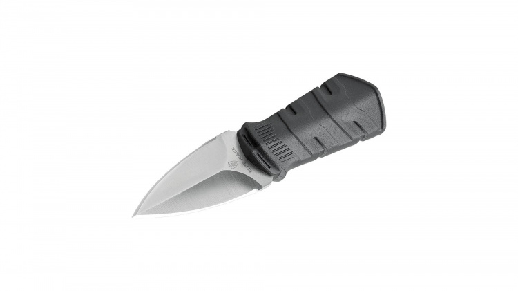 Elite Force EF718 -  Neck Knife mit Polymerscheide und schwarzer Kugelkette