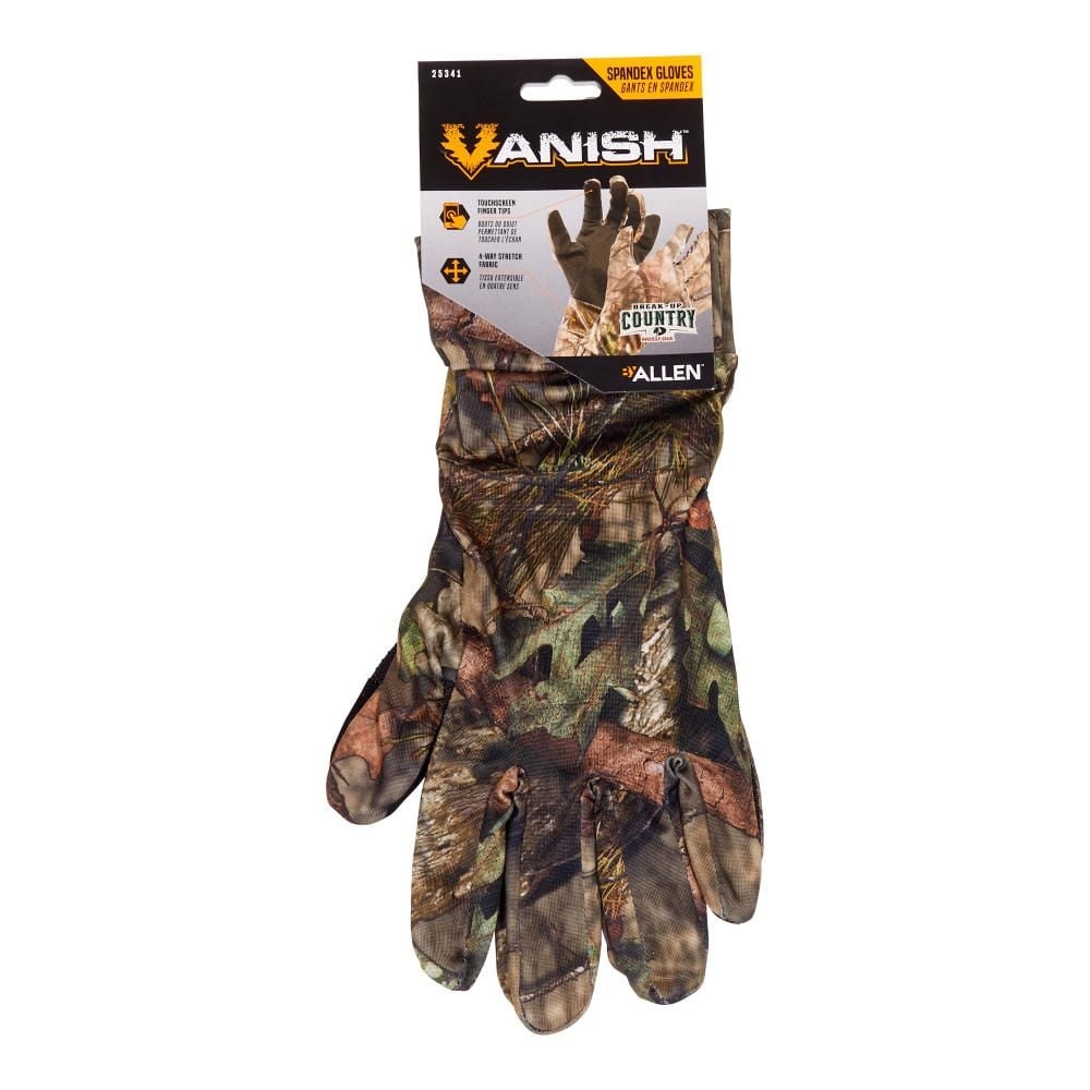 Allen Vanish Hunting Gloves - Mossy Oak Break-Up Country camo