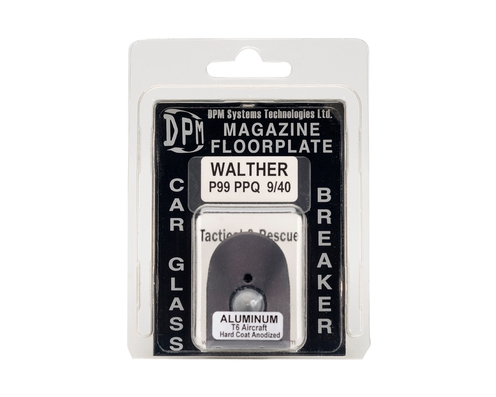 DPM Alu Magazinboden Glasbrecher Walther P99 und PPQ