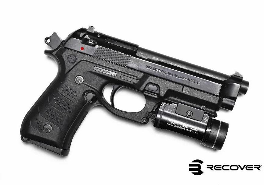 Recover Tactical BC2 grip and rail system for Beretta M9/M92