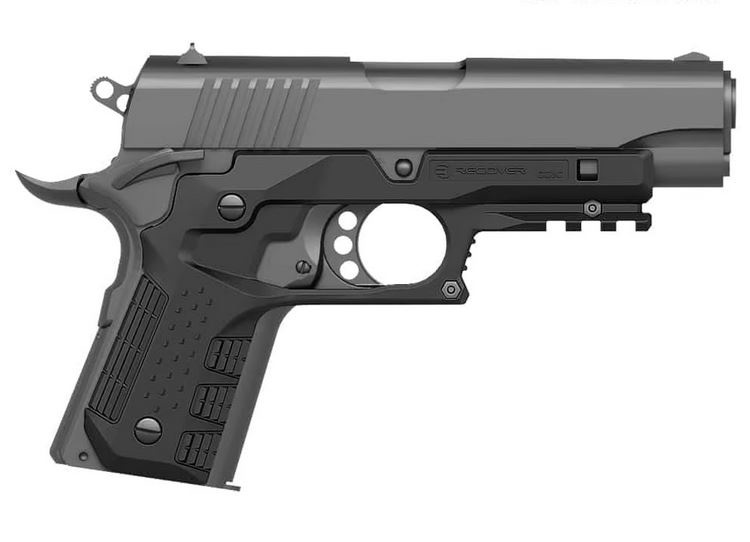 Recover Tactical BC2 Grip and Rail System para Beretta M9/M92 - Cópia