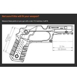 Recover Tactical BC2 Grip and Rail System para Beretta M9/M92 - Cópia