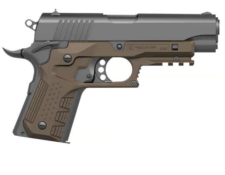 Recover Tactical BC2 Grip and Rail System para Beretta M9/M92 - Cópia