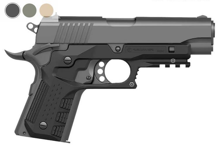 Recover Tactical BC2 Grip and Rail System para Beretta M9/M92 - Cópia