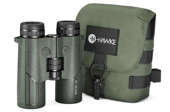 Hawke Binóculos OLED LRF Frontier 10x42 com telêmetro a laser