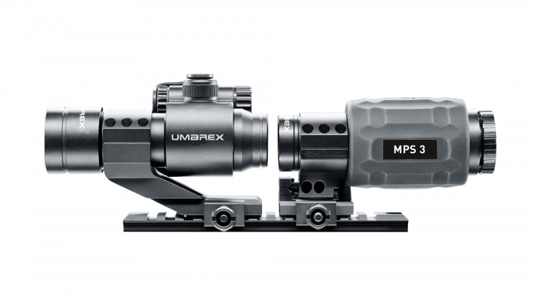 Umarex EPS3 - Red Dot PS22 y lupa triple