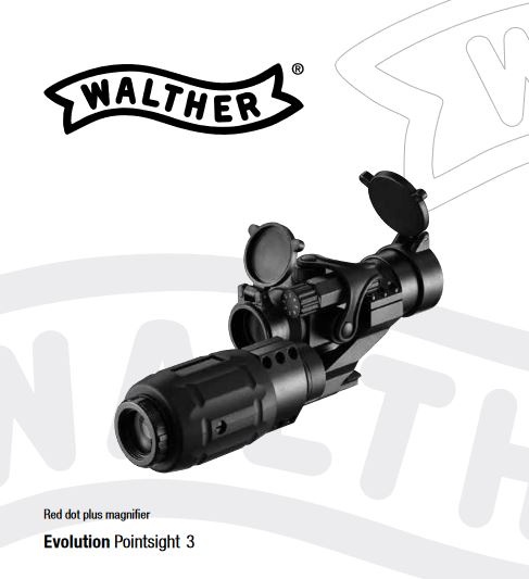 Umarex EPS3 - Red Dot PS22 & 3 fach Magnifier