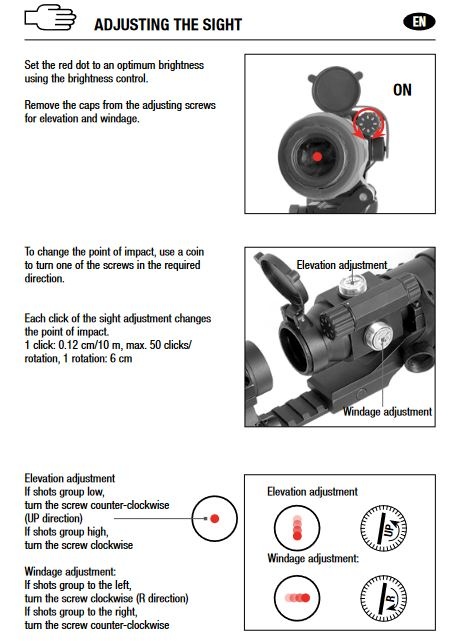 Umarex EPS3 - Red Dot PS22 y lupa triple