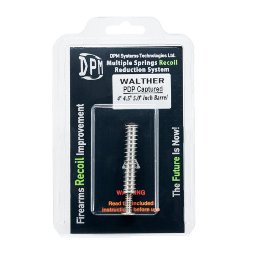 DPM Recoil dampening system for Walther PDP for all barrels (4″, 4.5″ and 5″ barrel)