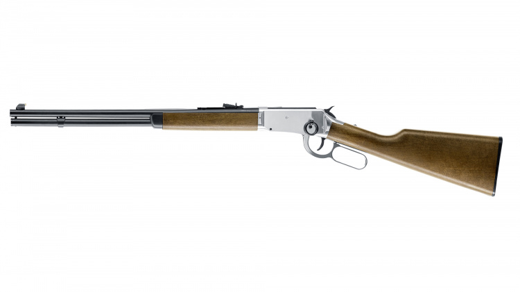 Legends Rifle de cowboy de ação de alavanca 4,5 mm (0,177) Co2 BB - 7,5 Joules