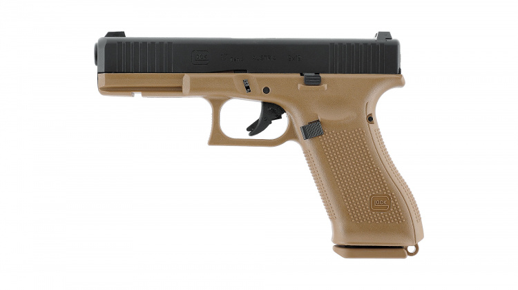 GLOCK G17 Gen 5 GBB Edição Francesa – 1.0 Joule – TAN